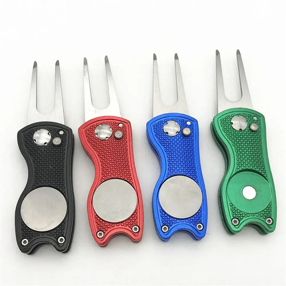 Golf Divot Repair Tool with Marker