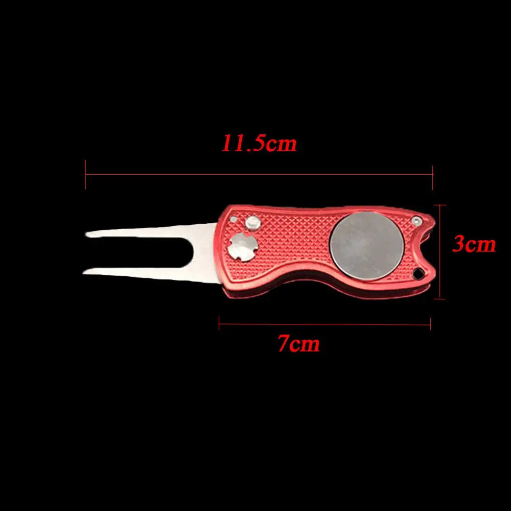 Golf Divot Repair Tool with Marker