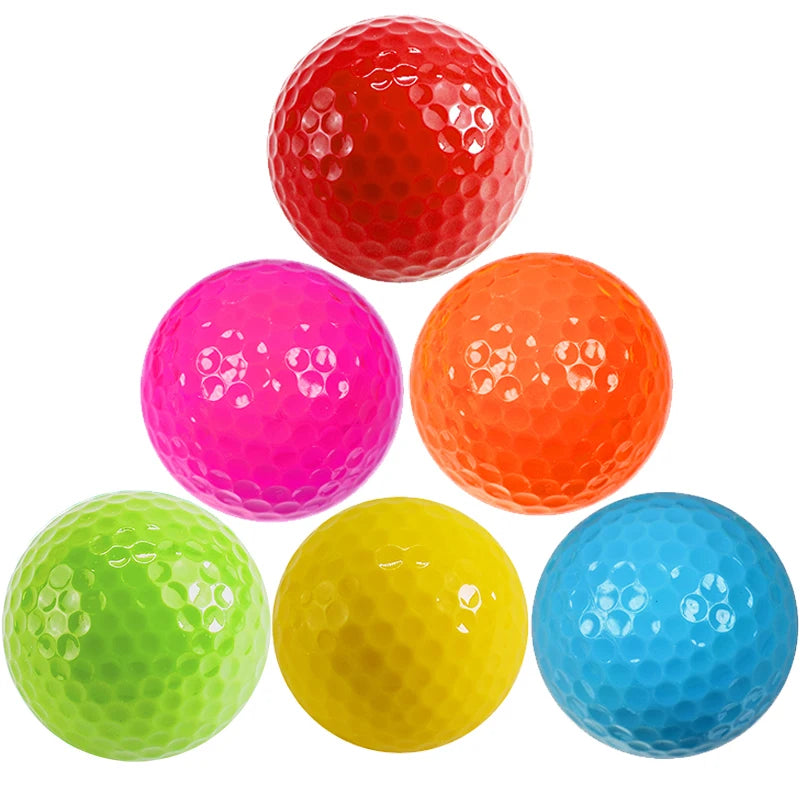 Colorful Practice Golf Balls